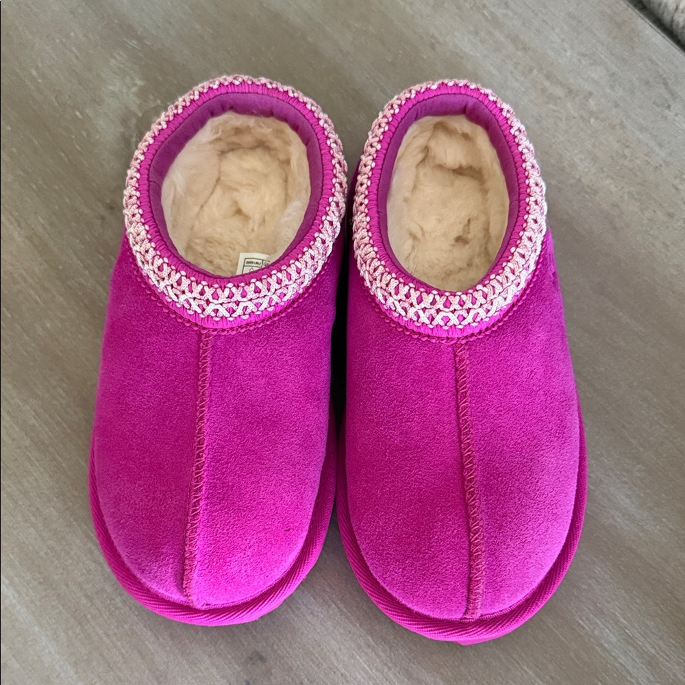 NIB UGG TASMAN II Cozy Pink Slippers